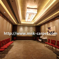 MNK Axminster Carpet Wall To Wall Machine Made Wool Carpet For Banquet
