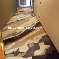 MNK Wall To Wall Nylon Carpet For Hotel Corridor Decoration