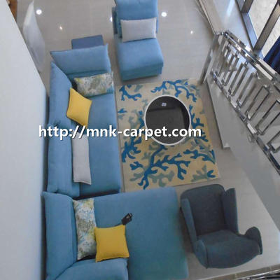 MNK Modern Design Nylon Carpet Living Room Area Rug