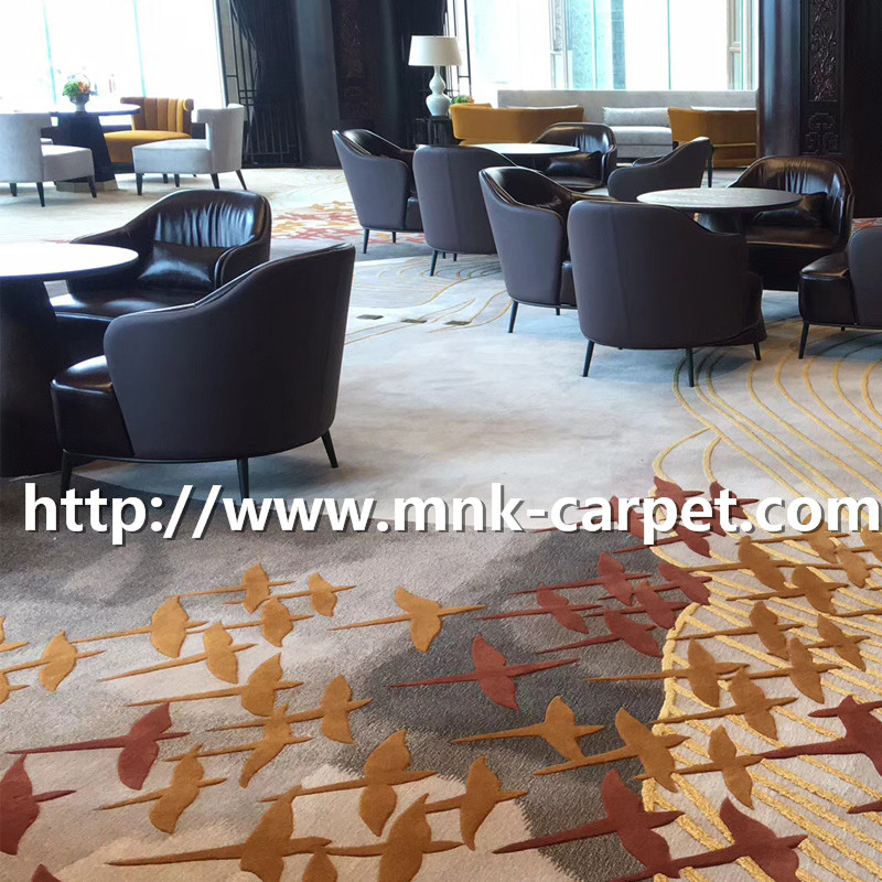 MNK Axminster Carpet Custom Design Wool Carpet