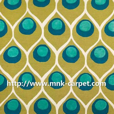 MNK Hand-tufted Carpets Pattern Wool  Children Bedroom Rug