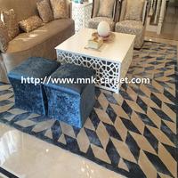 MNK Handtufted Carpet 100% Bamboo Silk Salon Carpet