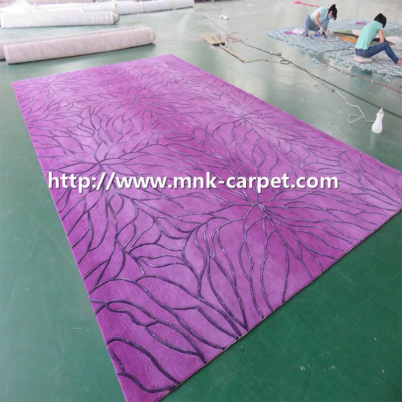 MNK Handmade Carpet Simple Design Area Rug