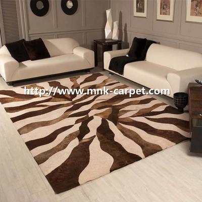 MNK Wool Carpet Modern Living Room Rug