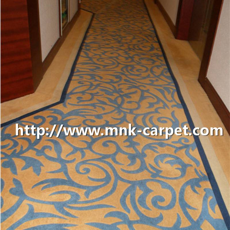 Fireproof Axminster Carpet For Hotel Corridor