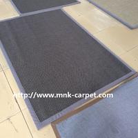 MNK Sisal Carpet Simple Pattern Waterproof Bathroom Mat