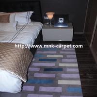 MNK Handmade Carpet Custom Pattern Hotel Bedroom Rug